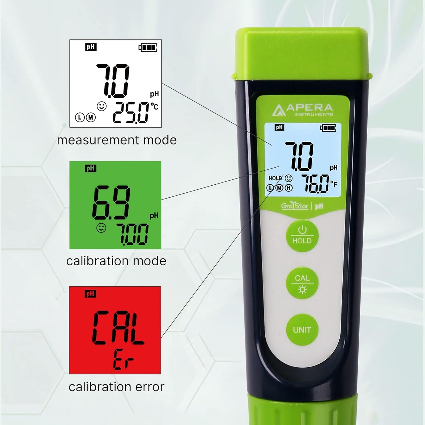 Apera Instruments GroStar GS1 pH Pen Tester (Gen II)