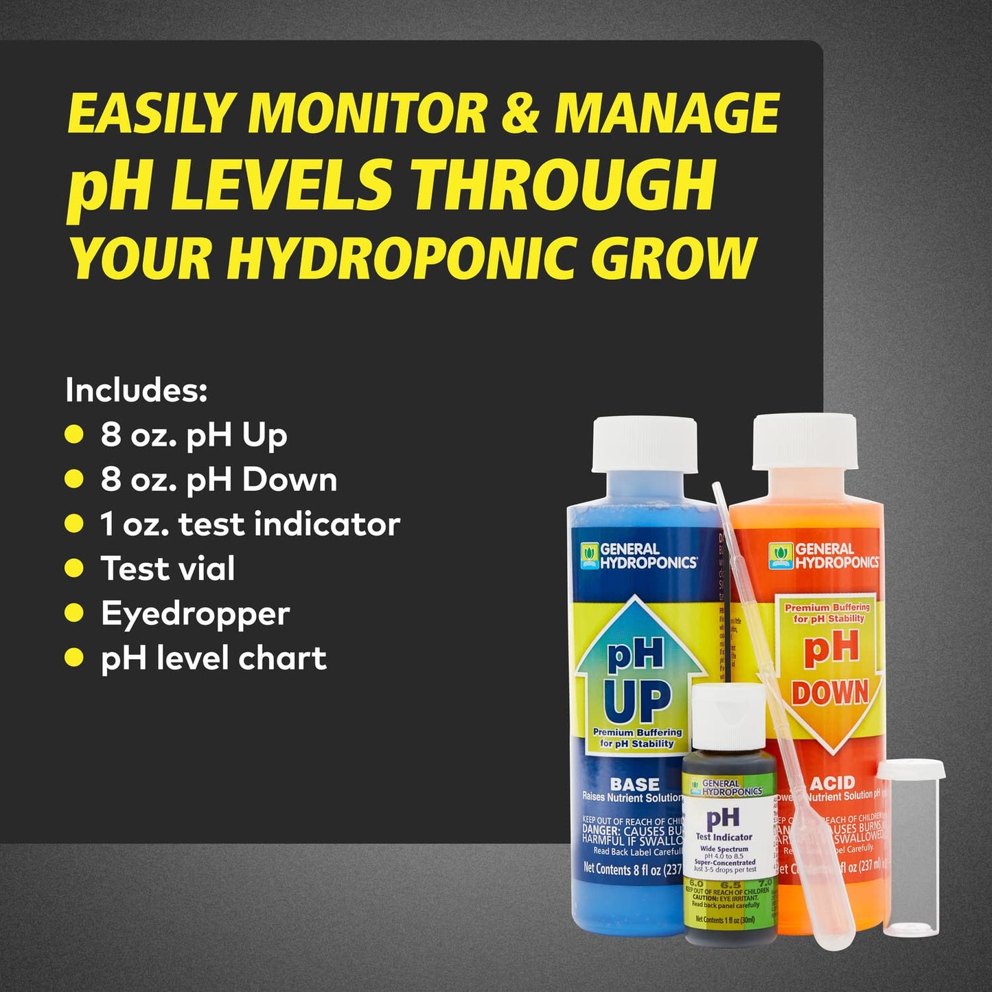 General Hydroponics pH Control Kit