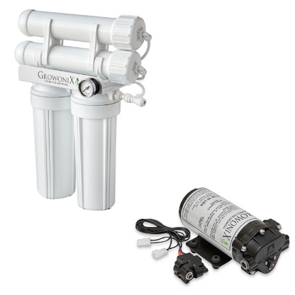 GrowoniX EX-400 Reverse Osmosis Filter Kit w/ Booster Pump