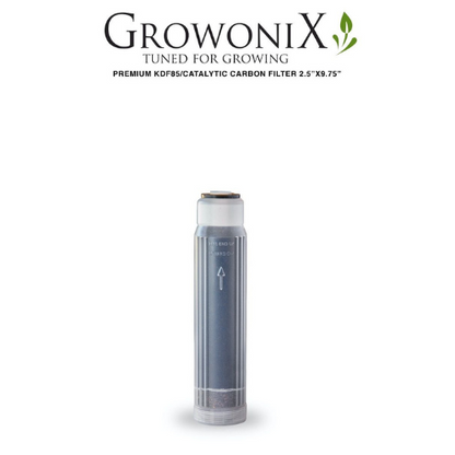GrowoniX KDF85/Catalytic Carbon Replacement Filter for EX400 (CF-2510-KDF)
