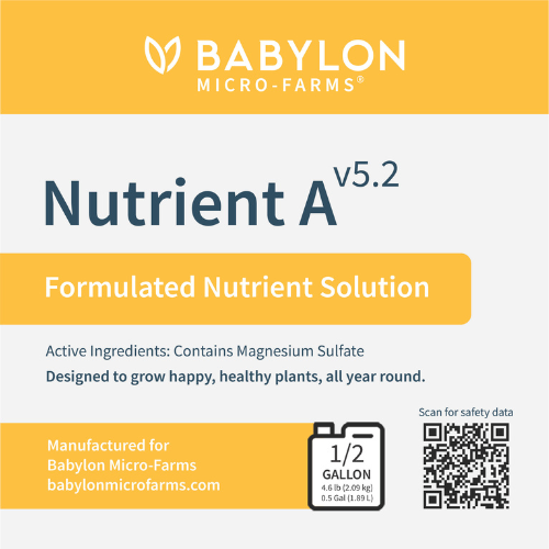Babylon Micro-Farms v5.2 Part A Liquid Nutrient (Galleri)